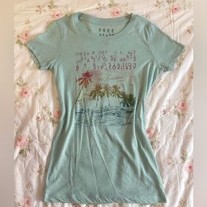 Free State Aeropostale blue tee shirt